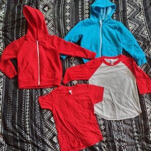 Lot of 4 tops size 4 American Apperal NWNT